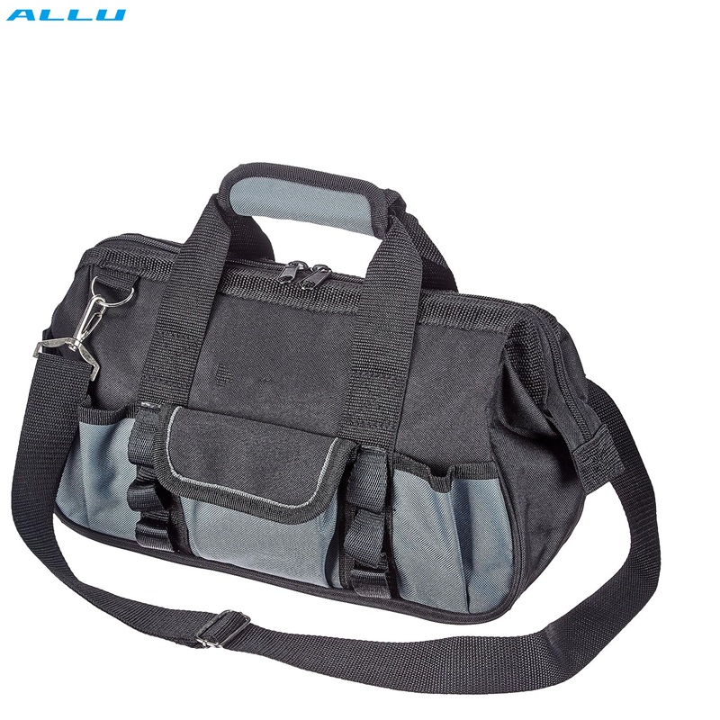 Hot Sale Tools Bag Custom Logo Cheap Storage Organizer Garden Work Heavy Duty Durable Wide Opening Multi Functional Electrician - ALLU