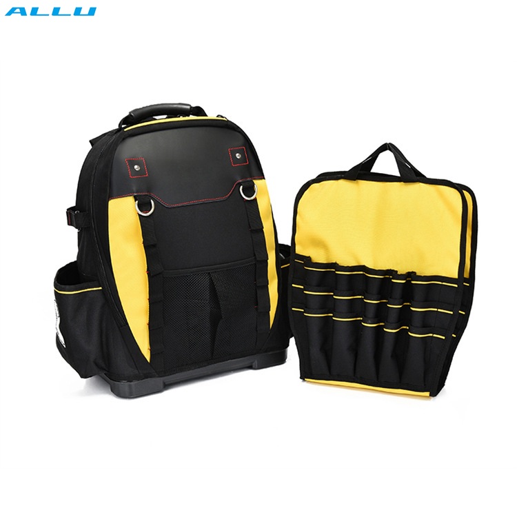 Heavy Duty Large Tool Bag Customized Tool Backpack Soft Padded Electrician Kit Storage Bag - ALLU