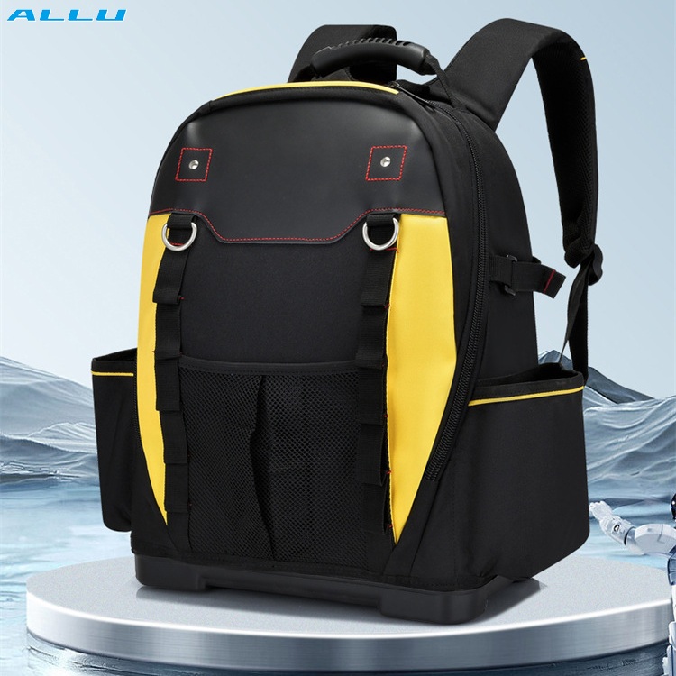Heavy Duty Large Tool Bag Customized Tool Backpack Soft Padded Electrician Kit Storage Bag - ALLU