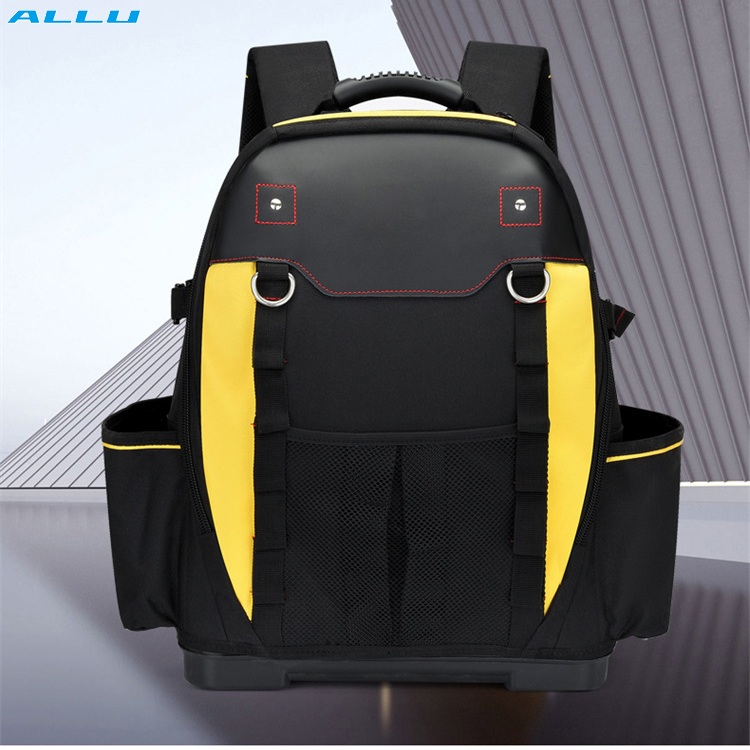 Heavy Duty Large Tool Bag Customized Tool Backpack Soft Padded Electrician Kit Storage Bag - ALLU
