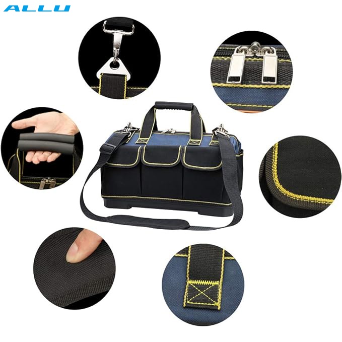 Portable Multi-functional Pockets Heavy Electricians Tools Kit Other Hand Tool Bag for Technician - ALLU
