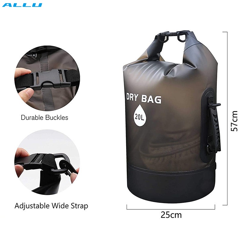 Roll Top Lightweight Dry Storage Bag Backpack with Phone Case Manufacturer - ALLU