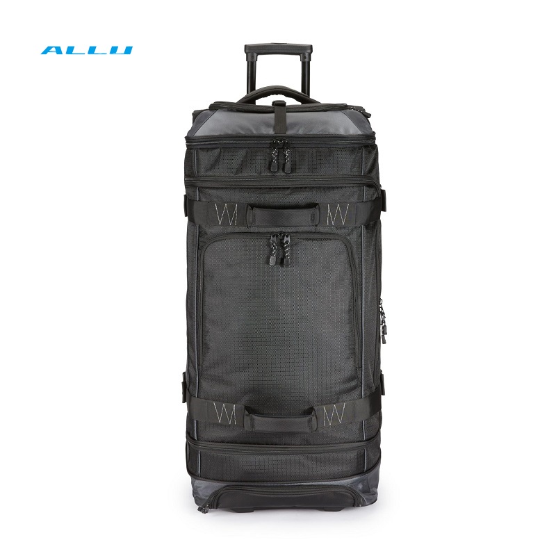 Expandable Luggage With Trolley Wheels