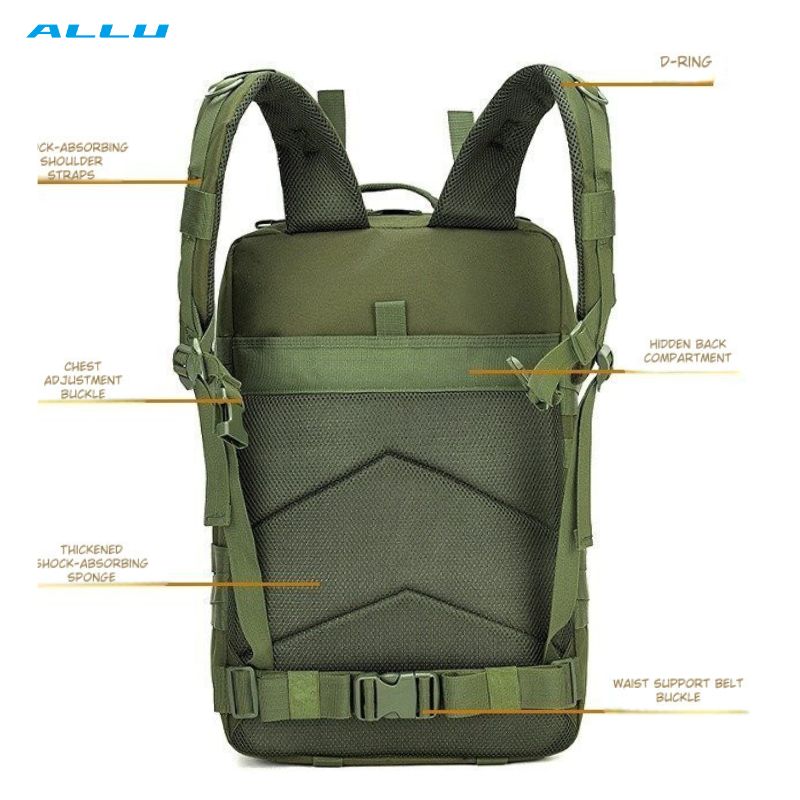 Custom Tactical Backpack With MOLLE System