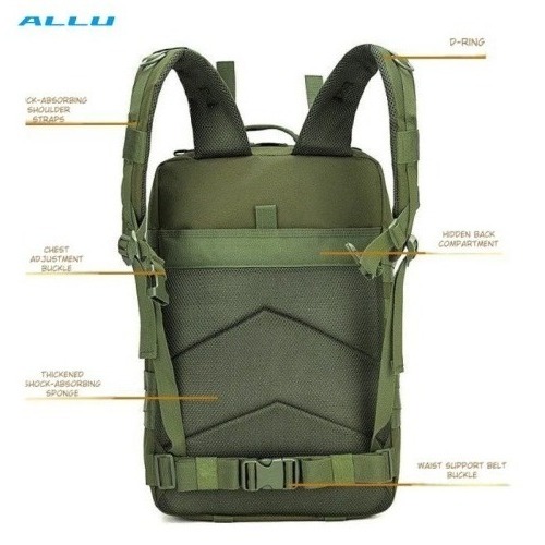 Military Grade Hiking Backpack For Outdoors Military Grade Hiking Backpack For Outdoors