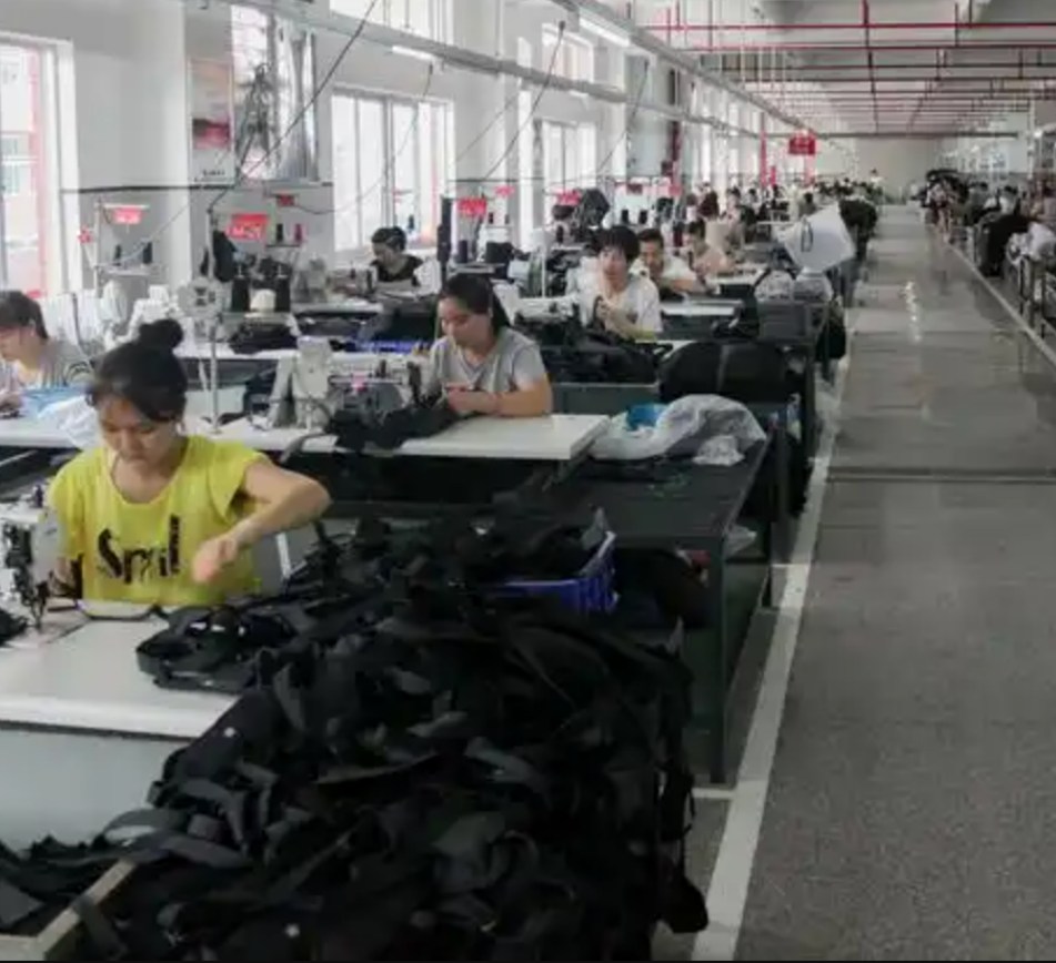 Factory Introduces Lean Production Line, Setting New Benchmark  for High-Efficiency Sports Bag Manufacturing