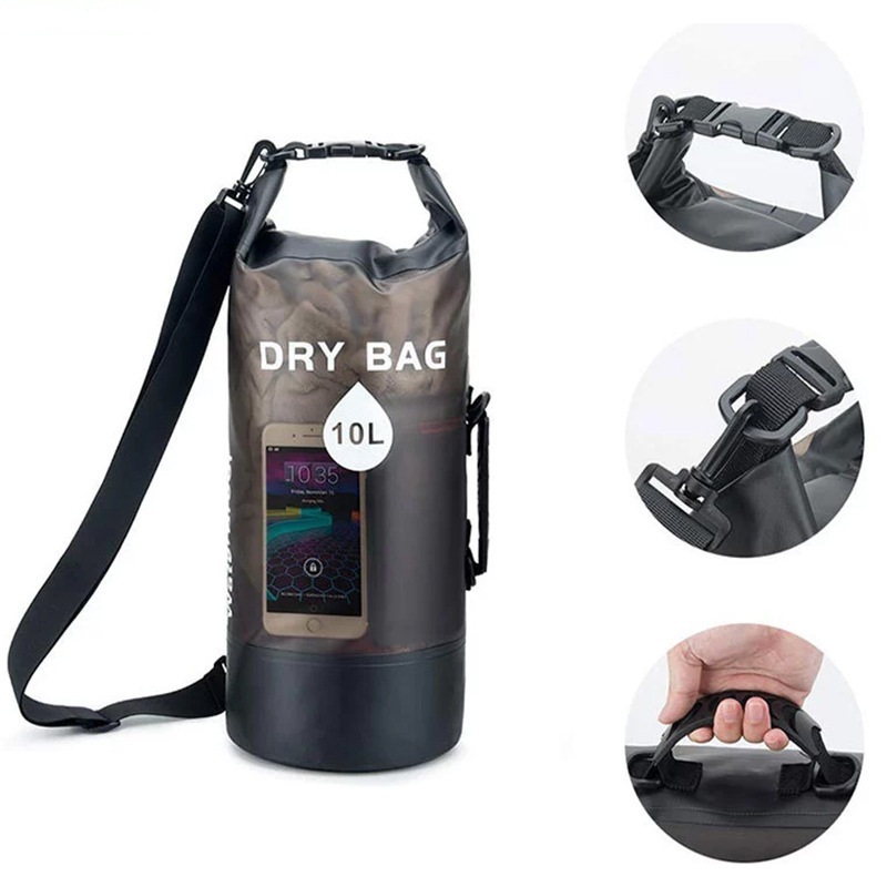 Roll Top Lightweight Dry Storage Bag Backpack with Phone Case Manufacturer - UNEEDAL