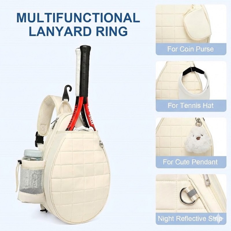 Waterproof Shoe Compartment Pickleball Bag