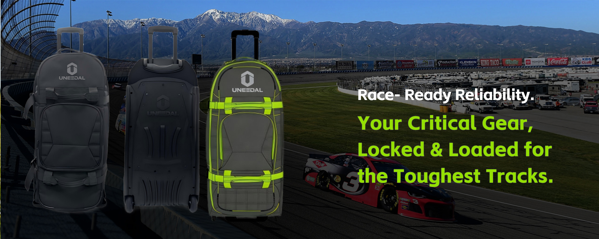 Race- Ready Reliability. Your Critical Gear, Locked & Loaded for  the Toughest Tracks.